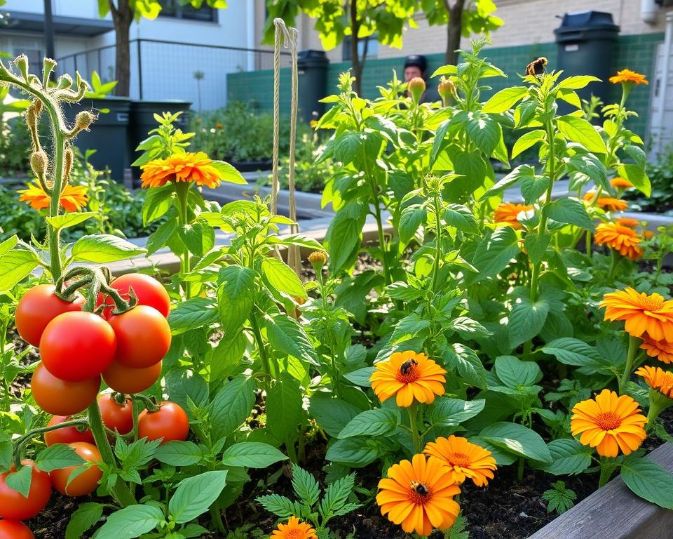 Companion planting for sustainable food security