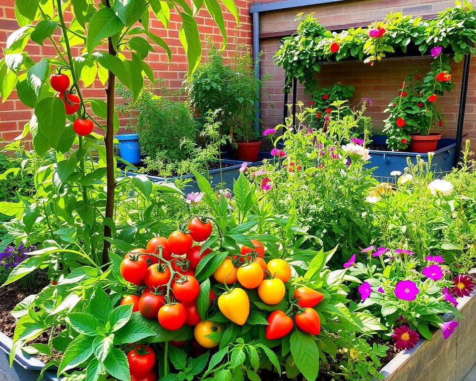 edible plants in urban farming