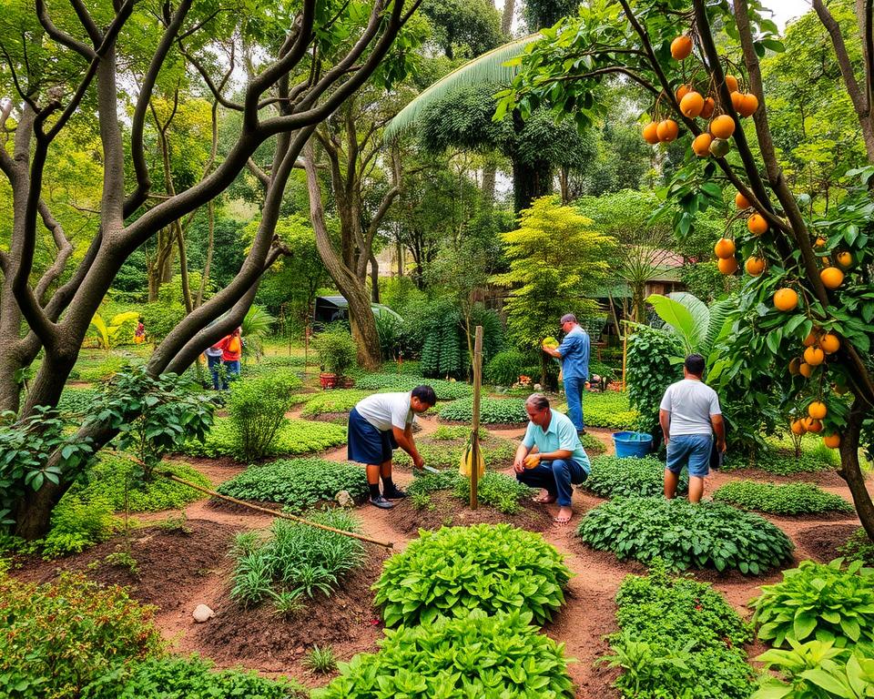 getting involved with food forests