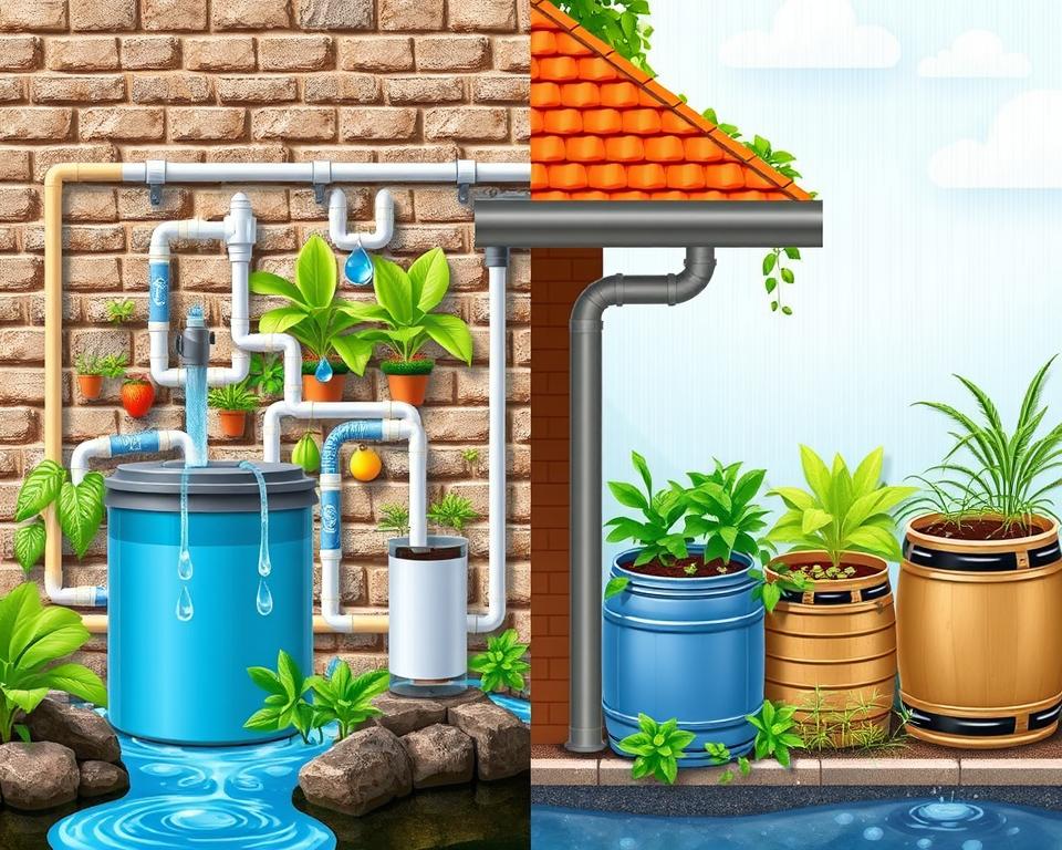 greywater vs. rainwater harvesting