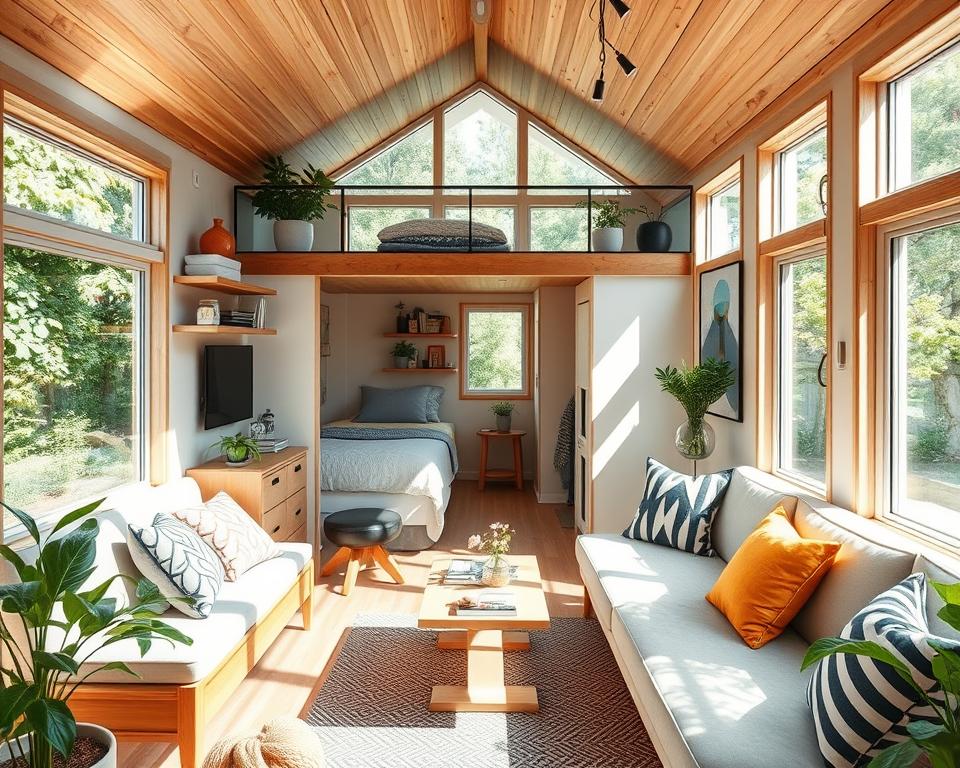 small space design in tiny houses