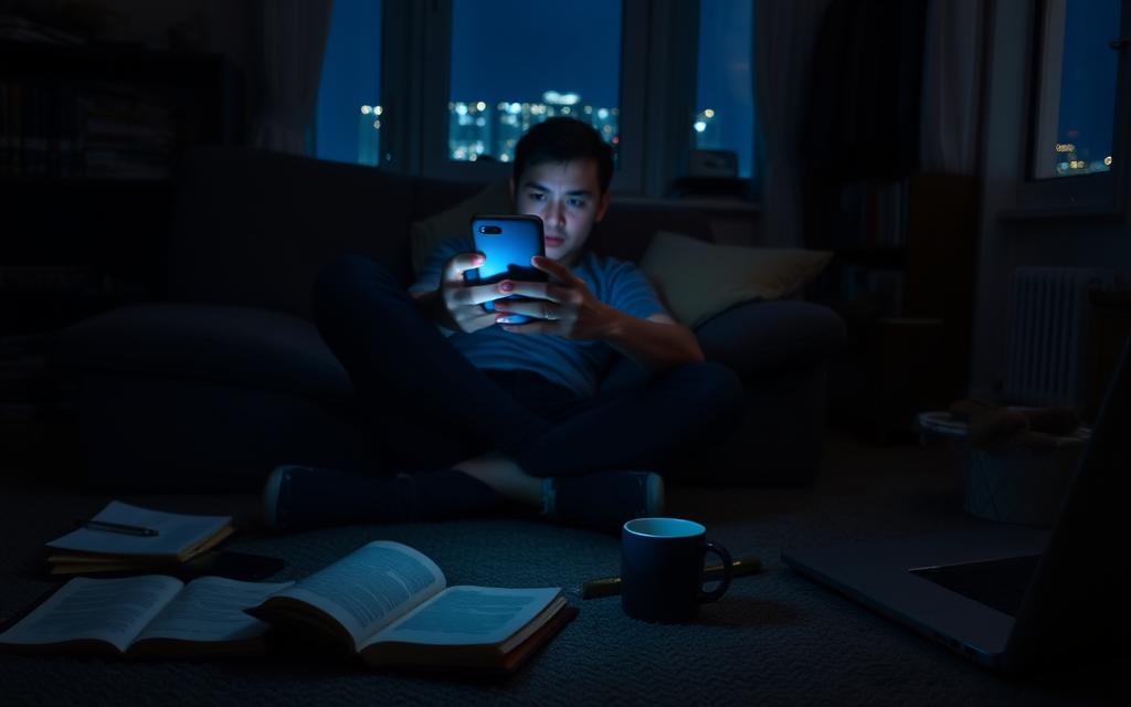 vício em smartphone
