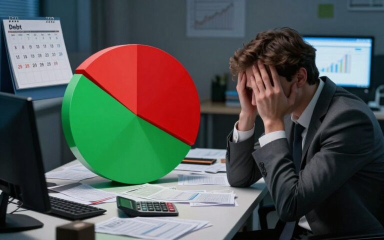 sinais de problemas financeiros