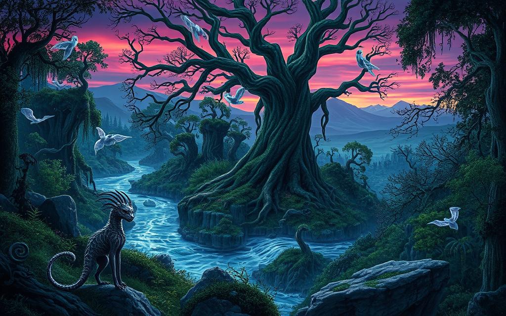 paranormal fiction fantasy world