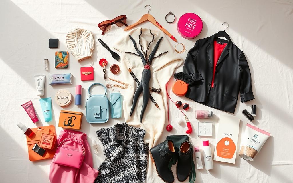 shein temu free items